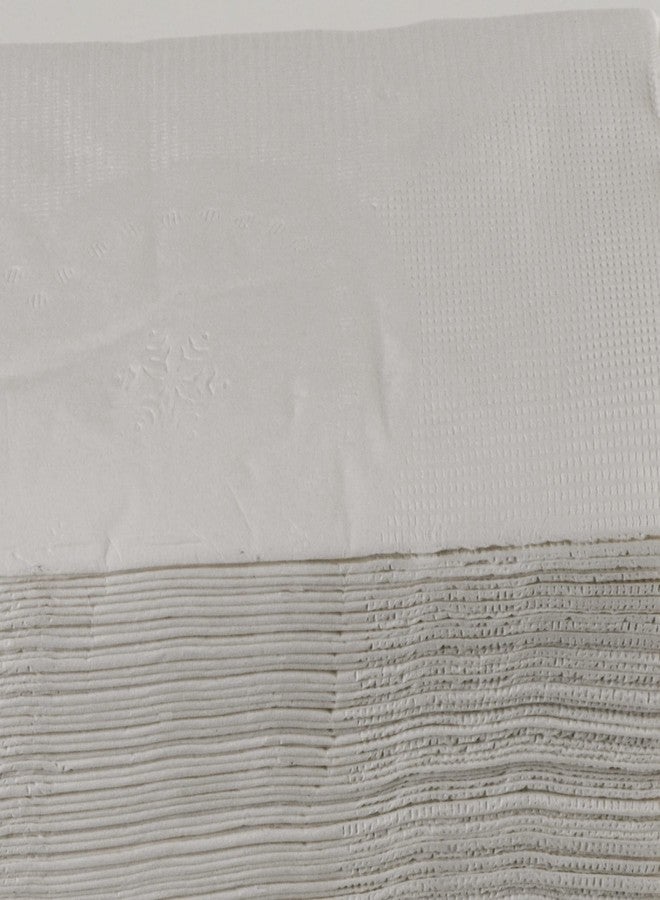 EcoQuality 2-Ply White Dinner Napkins 15 x 17, White 250/pk, Everyday Napkins, Perfect for Restaurants, Diners, Bodegas & Home - Image 3